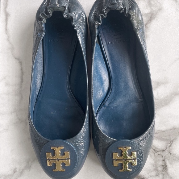 Tory Burch patent leather flats size 8 - Picture 3 of 4